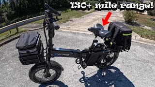 INCREDIBLE 130 Mile Range GForce T7 EBike Long Range Review [upl. by Eniamej464]