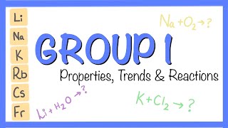 Group 1  Alkali Metals  Properties Trends amp Reactions GCSE AQA Science [upl. by Ettenuahs]