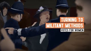 Womens Suffrage  When and why did the Suffragettes turn to militancy [upl. by Fitting]