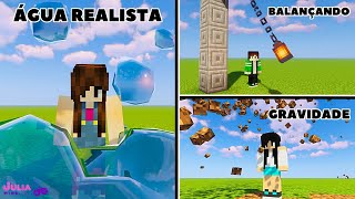 MINECRAFT SATISFATÓRIO COM FÍSICA REALISTA [upl. by Caesaria363]