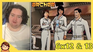 Archer  6x12 amp 13  Drastic Voyage Part 1 amp 2  Reaction [upl. by Irelav]