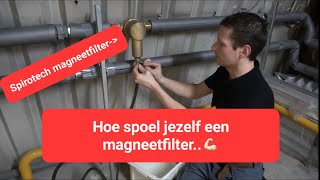 Hoe reinig ik een Spirotech magneetfilter [upl. by Airemaj]