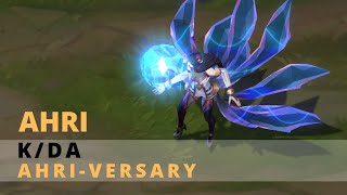 KDA Ahri AhriVersary Chroma  essence emporium 2022 [upl. by Ahsiei]