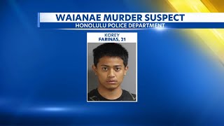 HPD identify a suspect involved in the Waianae murder [upl. by Ellehsor]