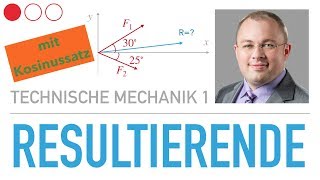 Resultierende berechnen – Technische Mechanik 1 [upl. by Doro]