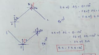 Fore Bearing And Back Bearing [upl. by Daune]