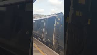 GWR 800031800010 departs Port Talbot with a tone with an InterCity service 18th August 2024 [upl. by Day]