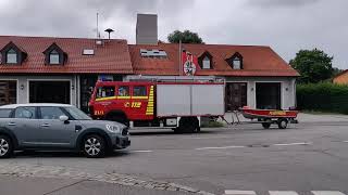 ALARMFAHRT FF Lappersdorf 211 mit Boot [upl. by Odnarb632]