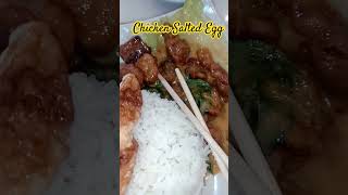 Chicken Salted Egg food worldwide singaporefoodies [upl. by Maffei874]