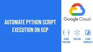 Automate Python script execution on GCP [upl. by Ailbert]