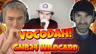 Reacting to VOCODAH  GNB24 Solo Wildcard with duncanloops [upl. by Mairem201]