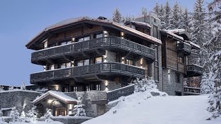 Chalet Edelweiss  Luxury Ski Chalet Courchevel France [upl. by Azyl451]