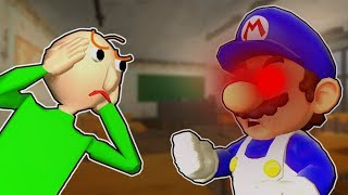 SMG4 vs Baldis Basic  SMG4s 2 millions subscribers collab entry [upl. by Adnolay]