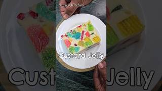 Very Easy Custard Jelly Pudding Shorts [upl. by Nosittam]