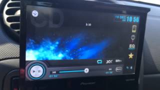 Pioneer AVHX7500BT and SPHDA210 AppRadio 3 InDash Car Stereo Review [upl. by Wyn]