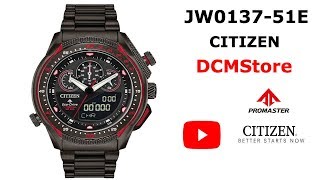 JW013751E Citizen Promaster SST Black Dial [upl. by Annwahs]