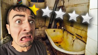 I Went to The Worst Reviewed Hotel in Europes Poorest Country [upl. by Herries]