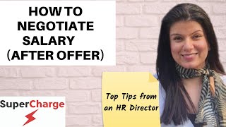 Salary Negotiation  10 tips on how to negotiate a Higher Salary [upl. by Selij264]