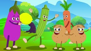 Aloo Kachaloo Beta Kahan Gaye The  Hindi Balgeet  आलू कचालू कविता  Hindi Nursery Rhyme 2018 [upl. by Lucho]