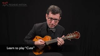 Chord Melody Mandolin with Aaron Weinstein  “Cute” [upl. by Yadrahc]