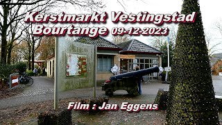 Kerstmarkt Vesting Bourtange 09 12 2023 [upl. by Dnalrag]