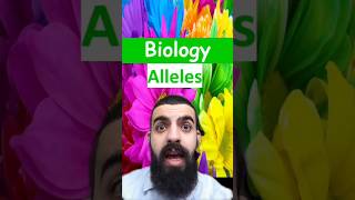 Alleles  GCSE Science in a minute biology gcsescience science gcse stem school [upl. by Niwdog317]