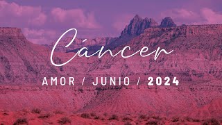 💜 Cáncer Horóscopo del Amor  Junio 2024 💜 Tarot interactivo ☀️ [upl. by Johnsten841]