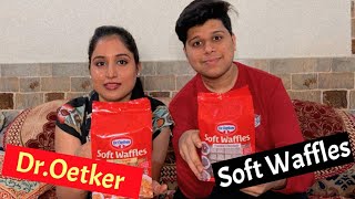 We Tried DrOetker Soft Waffles  waffles at home  Delicious Taste  Must Try  Part 1 waffles [upl. by Lamrouex]