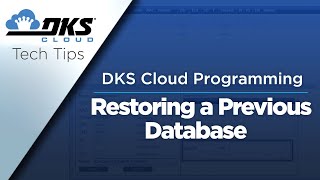 DKS Tech Tips DoorKing Cloud Entry System Management – Restoring a Previous Database [upl. by Ettennaej]