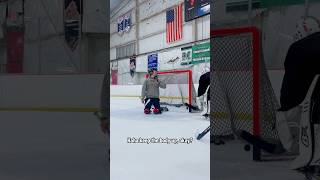 Keep The Body 🆙 hockey icehockey hockeygoalie nhl [upl. by Eddra422]