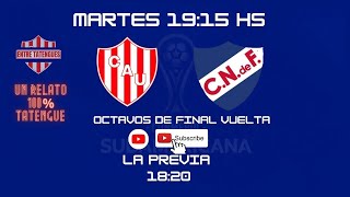 UNION vs Nacional  Copa Sudamérica  Octavos de Final Vuelta  EN VIVO [upl. by Aicsile437]