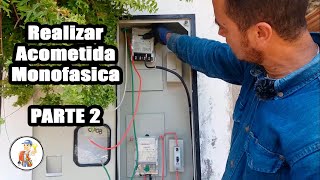 Como Realizar Acometida Monofasica En Un Segundo Piso  Parte 2  Curso de Electricidad 21 [upl. by Paige]