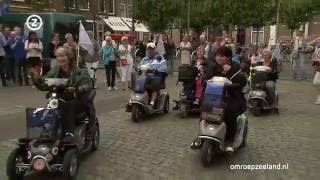 MSpatiënten maken pelgrimstocht met scootmobiel [upl. by Aramak506]