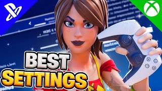 NEW Best Controller Settings  Sensitivity For OG Fortnite Chapter 2 PS4PS5XboxPC [upl. by Lorola]