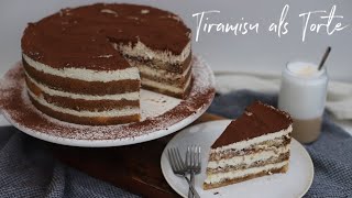 Tiramisu als Torte [upl. by Langbehn]