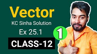 Vector Class 12  Introduction of Vector  KC Sinha Ex 251 Solution  Mathematics Origin [upl. by Montgomery]