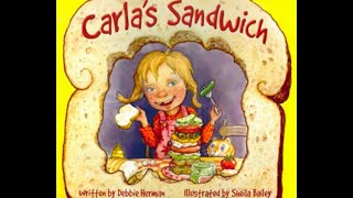 Carlas Sandwich read aloud bedtime story [upl. by Leslie]