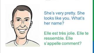 Dialogue 4  English French Anglais Français  Who is this  that  Qui estce Qui estil  elle [upl. by Jamin]