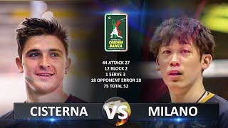 Cisterna Volley vs Allianz Milano  Italian Volleyball SuperLega 20232024 [upl. by Anelyak]