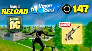 OG Fortnite Reload  High Kill Gameplay  Keyboard amp Mouse [upl. by Eiramenna933]