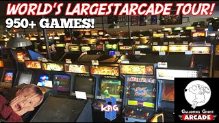 An Absurd Amount of Arcade Games  Galloping Ghost Arcade Tour November 2023 [upl. by Drake]