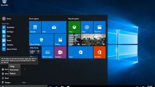 ✔️ Window 10  How to Shut Down Restart and Sleep Turn Off Computer [upl. by Kylila723]