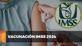 ✅ Campaña de VACUNACIÓN IMSS 2024  Influenza y COVID19  Salud180 🌿 [upl. by Oflunra]