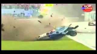 Formula 1 Crashes [upl. by Imoyik889]