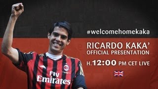 AC Milan  Ricardo Kakà ENG Official Presentation [upl. by Zuleika]