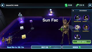 Can He Solo Galactic War  Sun Fac [upl. by Evreh]