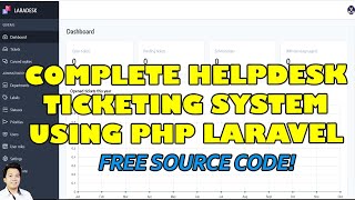 Complete Helpdesk Ticketing System using PHP Laravel and MySQL  Free Source Code Download [upl. by Jamieson254]