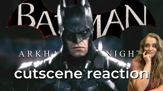 KNIGHTFALL PROTOCOL  My First Time Reacting to Batman Arkham Knight Cutscenes [upl. by Noseaj]