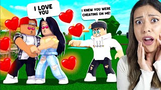 MY EXHUSBAND MET MY NEW BOYFRIEND AWKWARD  Roblox Bloxburg Roleplay [upl. by Ivanah]