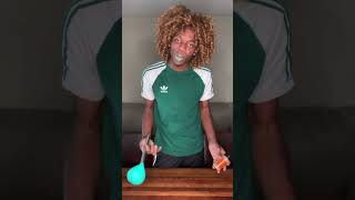 That time GloZell Almost died doing the CINNAMON CHALLENGE😳 glozell cinnamonchallenge [upl. by Ennagrom]